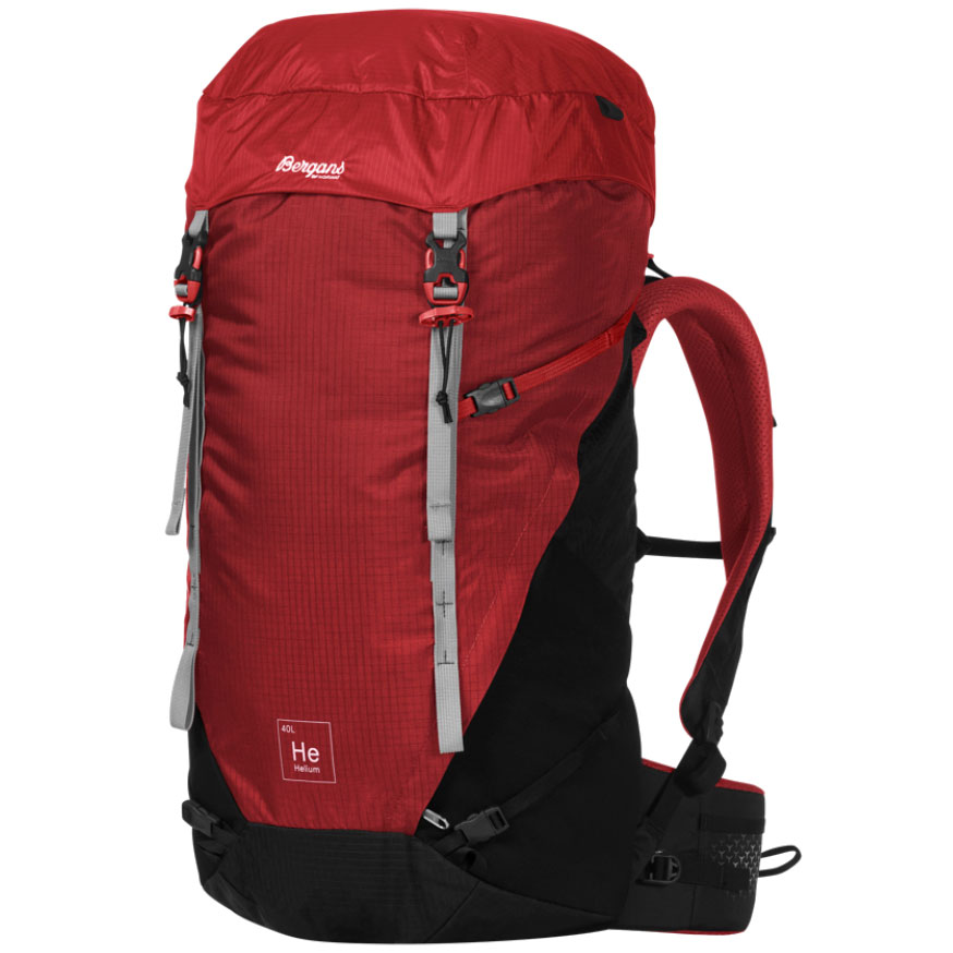 backpack BERGANS Helium V5 40 red sand/black